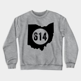 614 area code Ohio Columbus Crewneck Sweatshirt